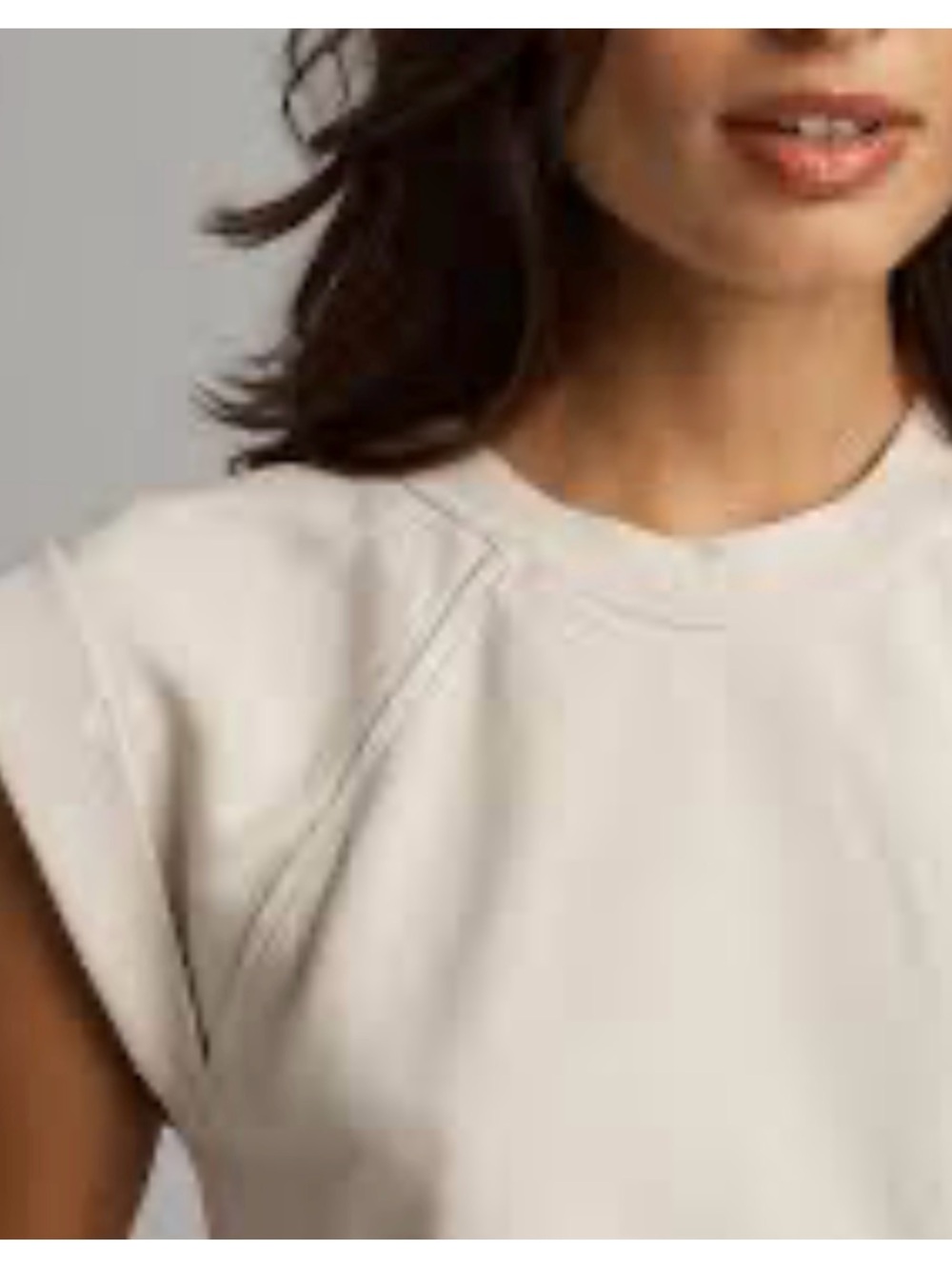 ROWAN Estelle Cap-Sleeve Raglan Heritage Shirt cream/yellow pit-pit19.5 (mix55)